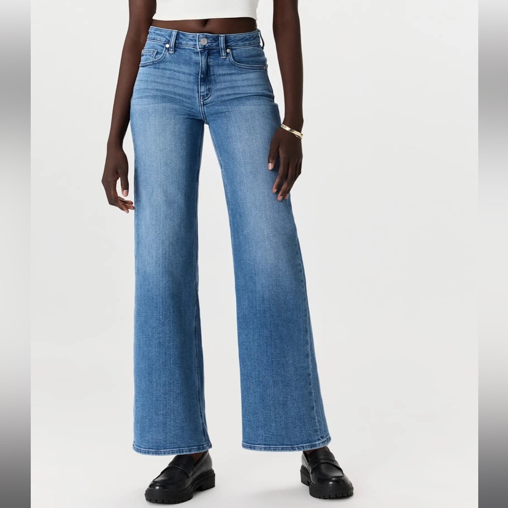 Quince Bella Stretch Wide Leg Jean